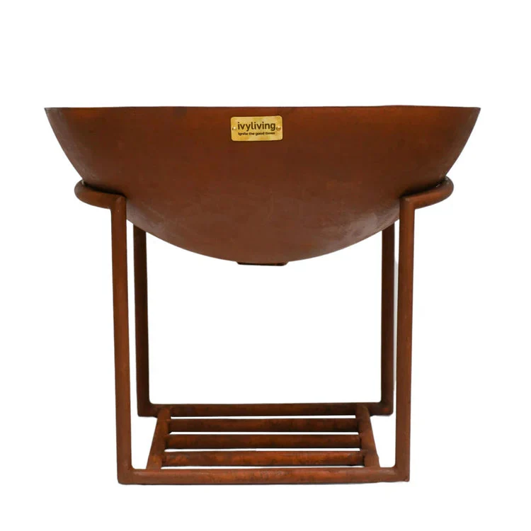Ivyline Outdoor XL Cast Iron Fire Pit - Image 19