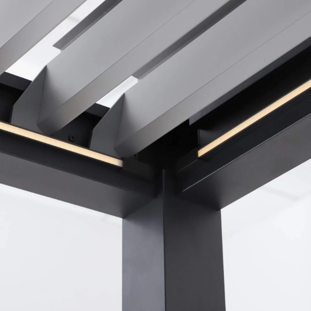 Pacific Lifestyle Abierto Full Electric 3m x 4m inc LED complete with 2 x 3m and 1 x 4m Manual Blinds - Image 7