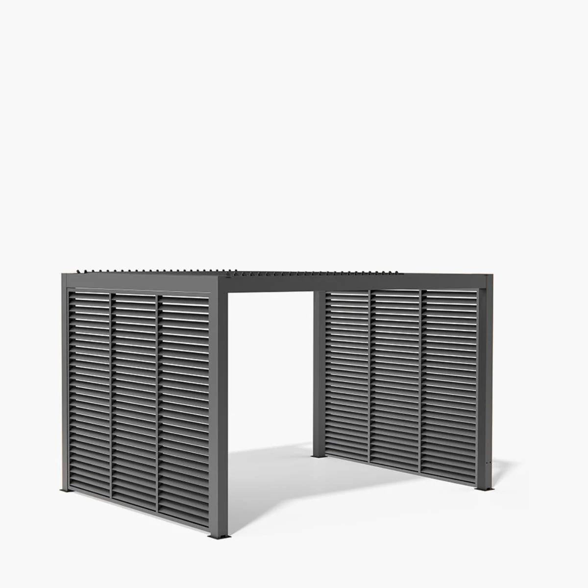 Pacific Lifestyle Abierto Full Electric 3m x 4m inc LED complete with 2 x 3m Fixed Louvre Panels, Delivery and Installation - Image 4
