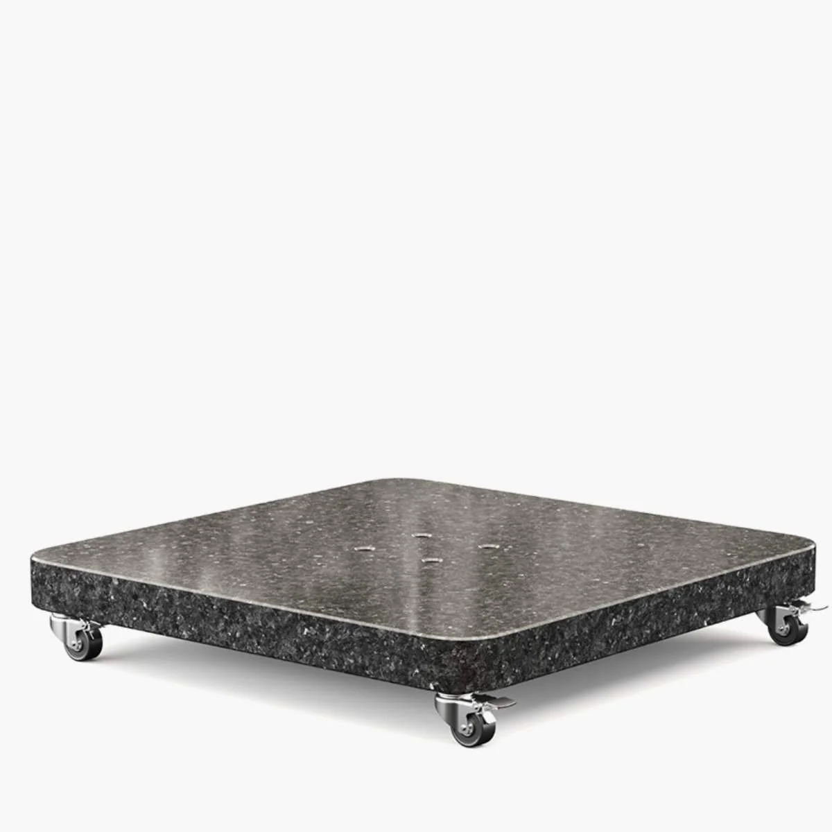 Pacific Lifestyle Ancona Anthracite Round Edge Granite 120KG Wheeled Parasol Base