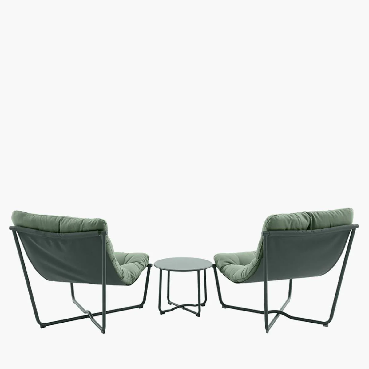 Pacific Lifestyle Clermont Moss Green Outdoor Lounging Set - Image 2
