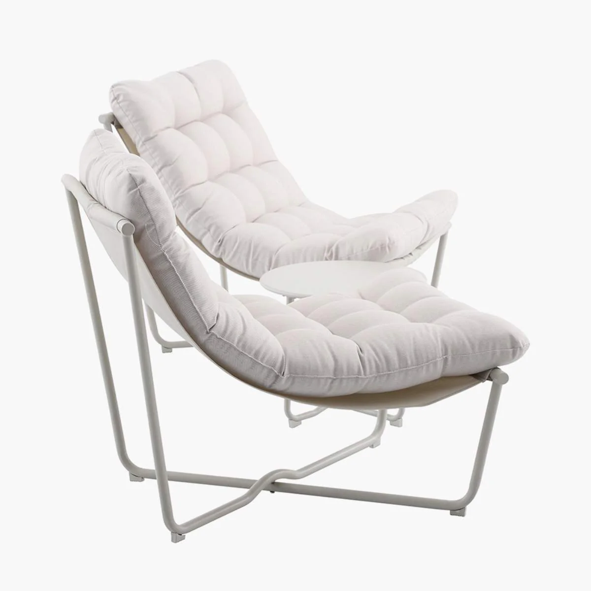Pacific Lifestyle Clermont Putty Outdoor Lounging Set - Image 4