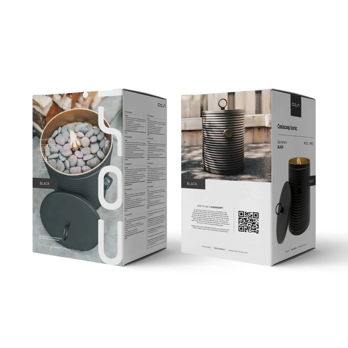 Pacific Lifestyle Cosiscoop Iconic Black Fire Lantern - Image 6
