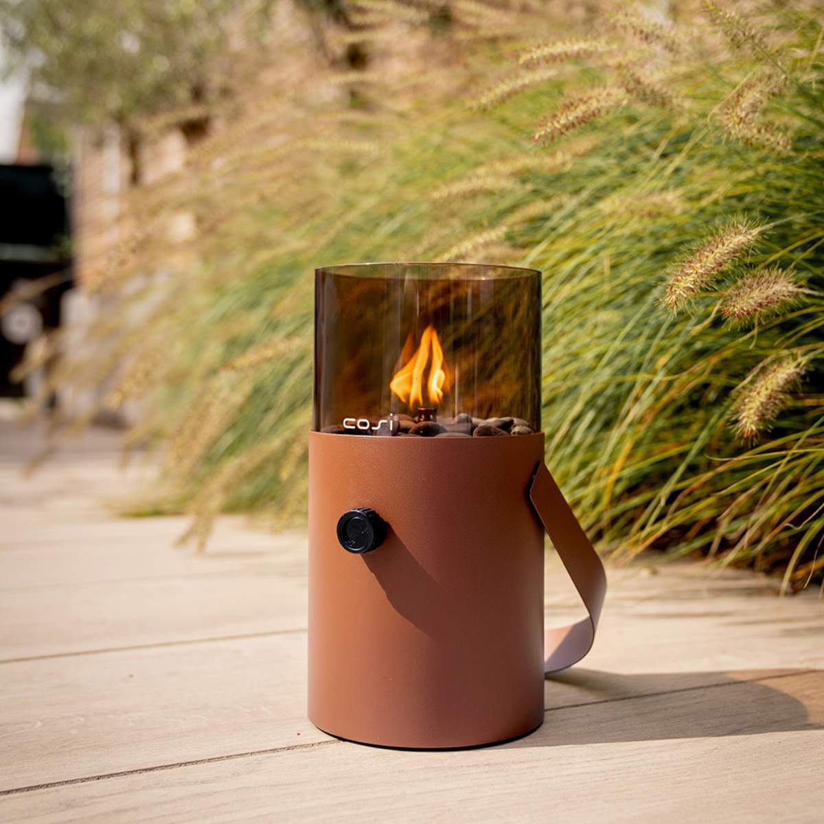 Pacific Lifestyle Cosiscoop Mocha Brown / Smoked Fire Lantern - Image 5