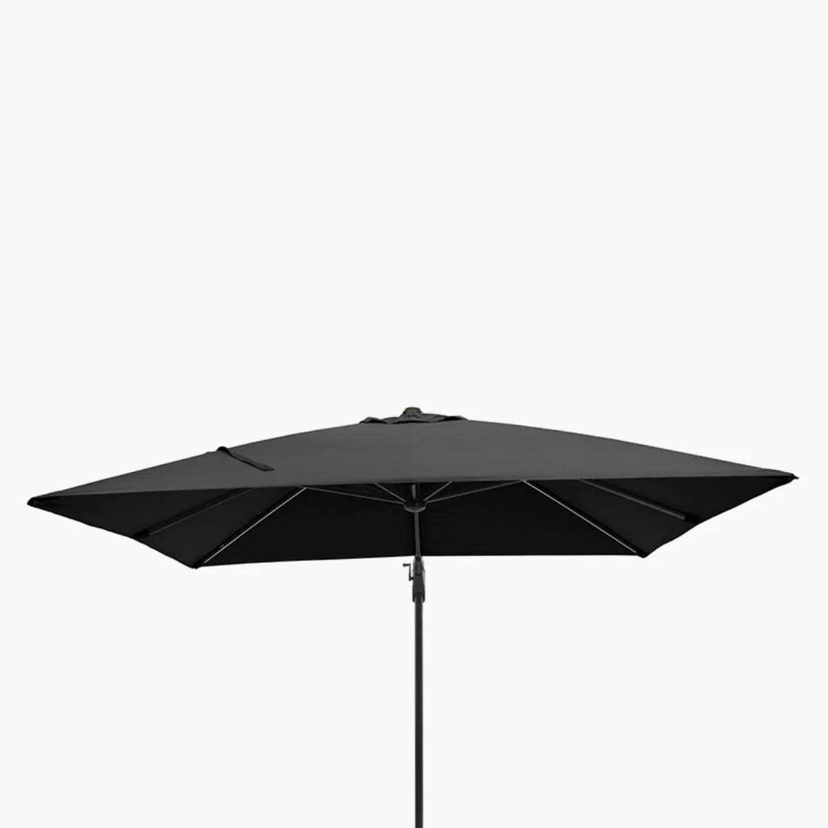 Pacific Lifestyle Glow Challenger T2 3m Square Anthracite Free Arm Parasol - Image 4