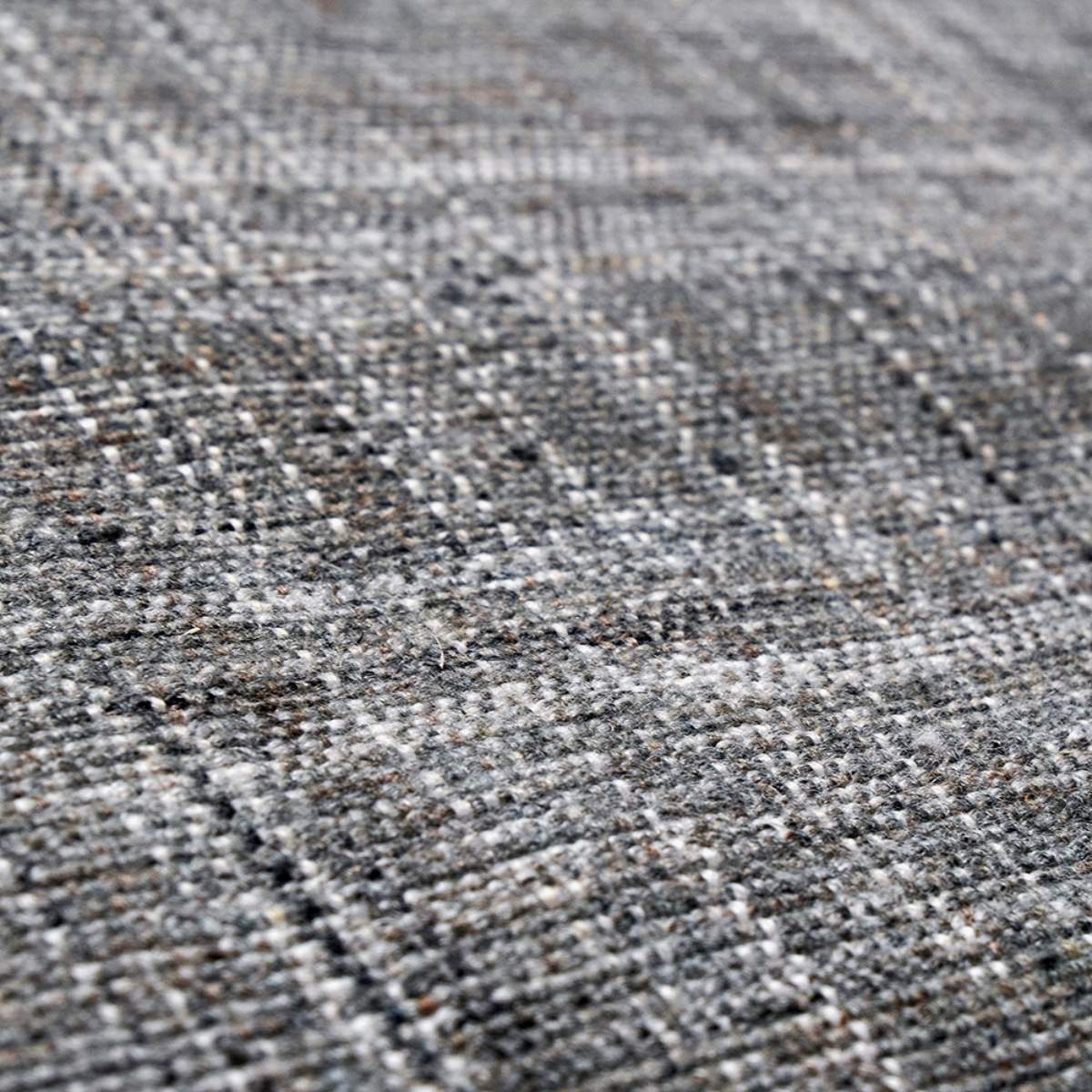 Pacific Lifestyle Indoor Outdoor Steel Grey and White Stripe Design Rug - Image 5