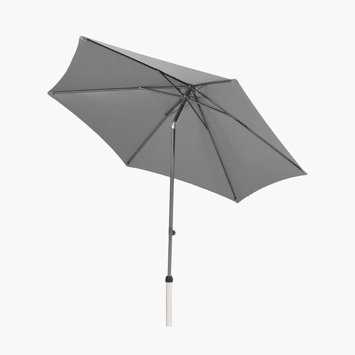 Pacific Lifestyle Lisboa 2.5m Round Luna Grey Parasol - Image 4
