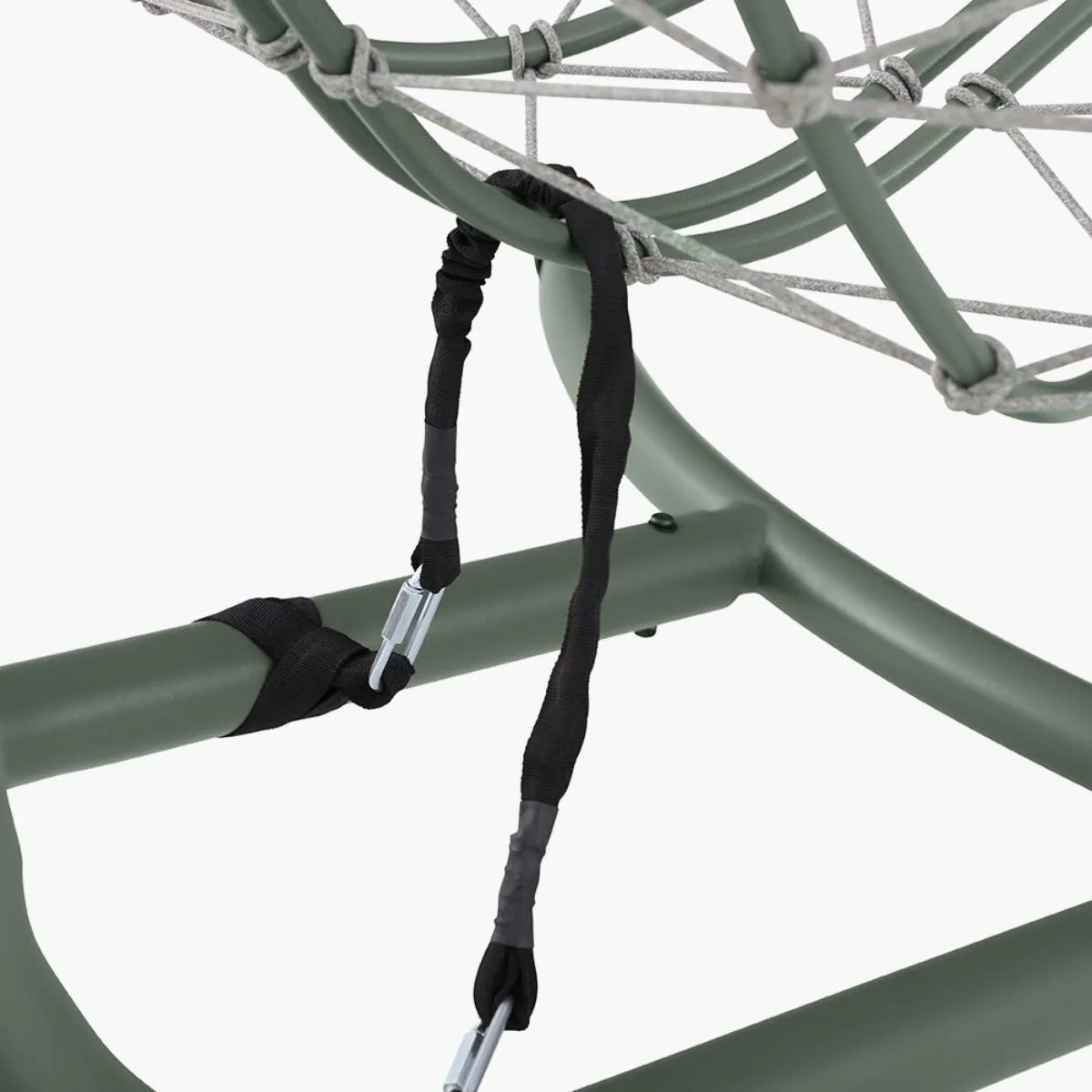 Pacific Lifestyle Lyon Moss Green Outdoor Double Hanging Chair - Image 10
