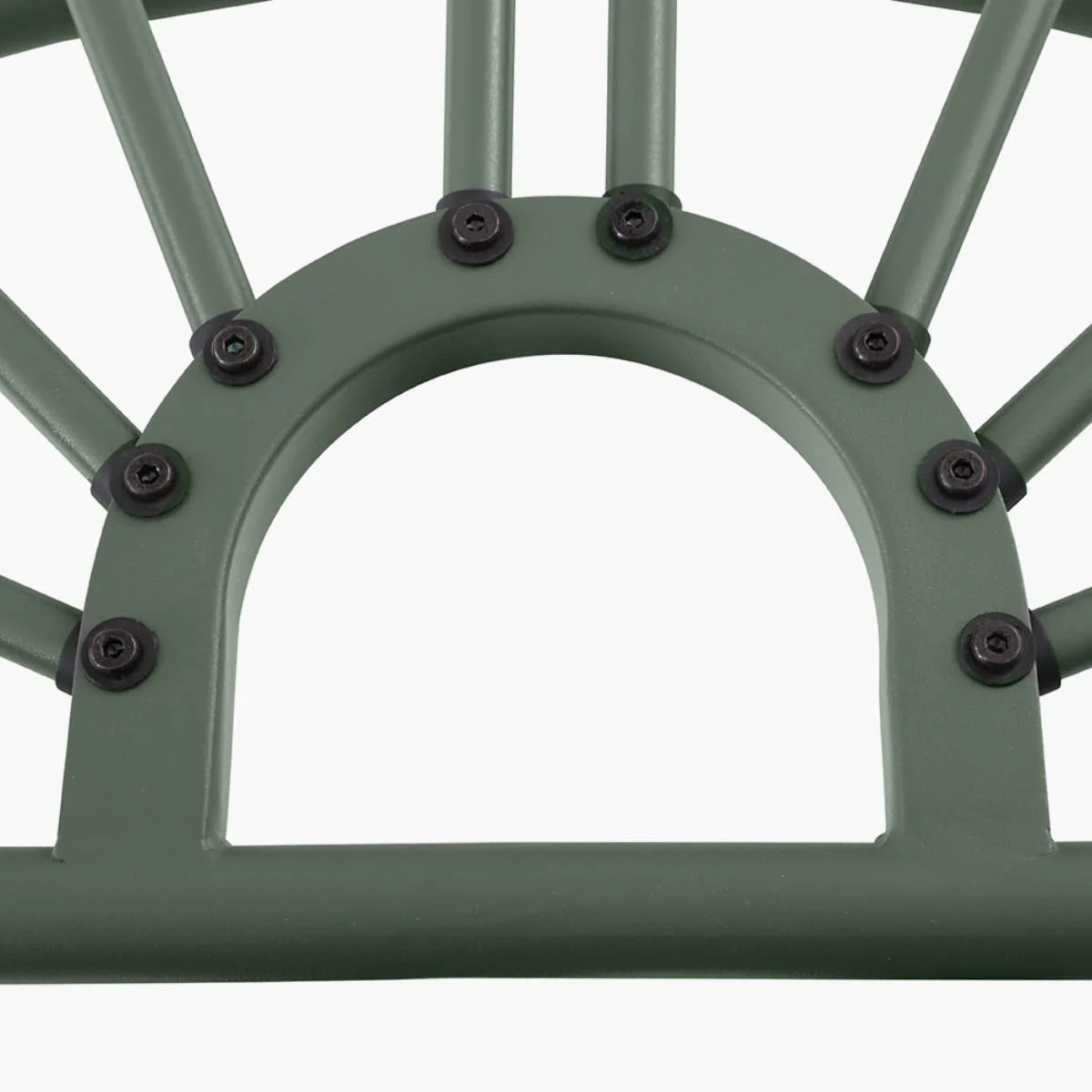 Pacific Lifestyle Lyon Moss Green Outdoor Double Hanging Chair - Image 7