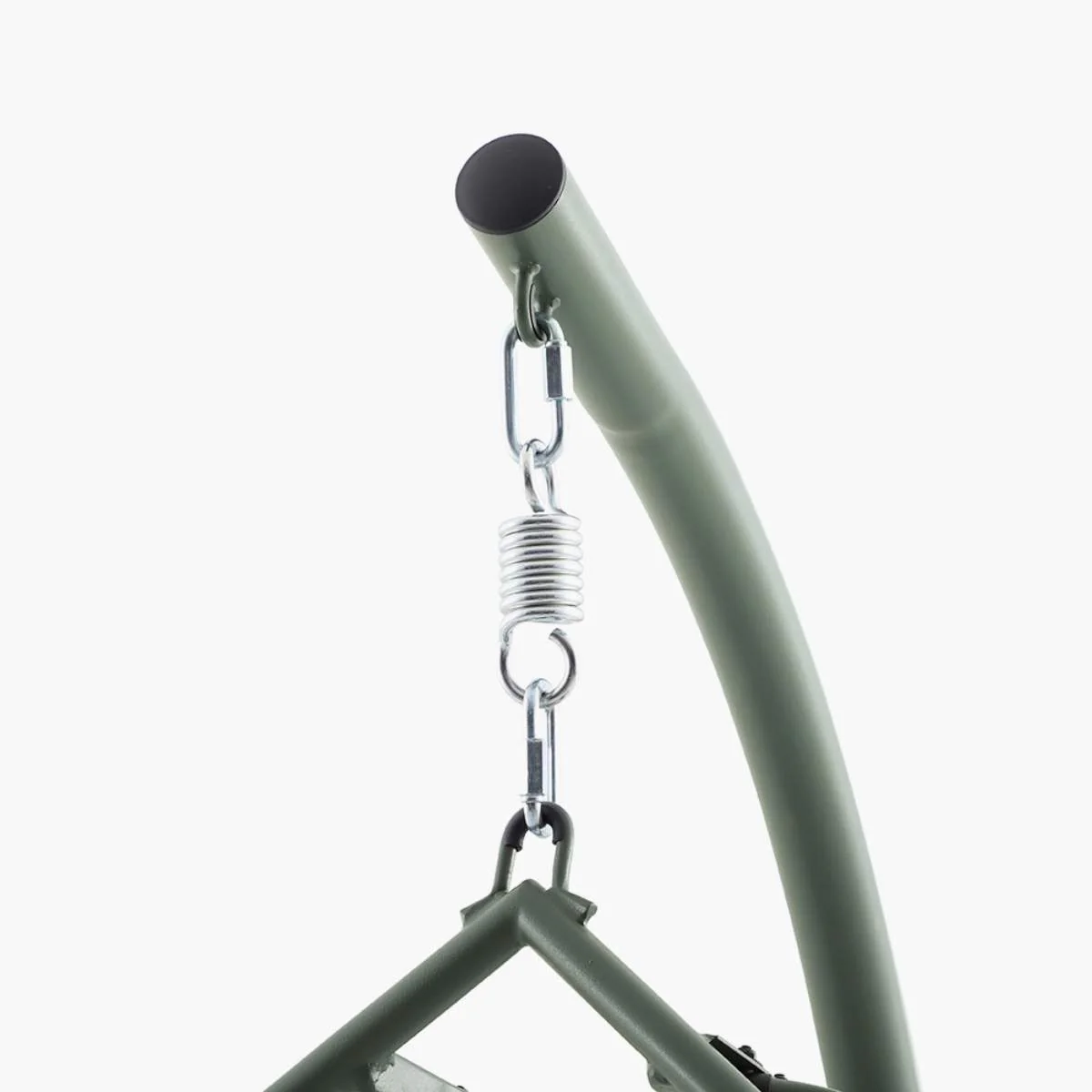 Pacific Lifestyle Lyon Moss Green Outdoor Single Hanging Chair - Image 5