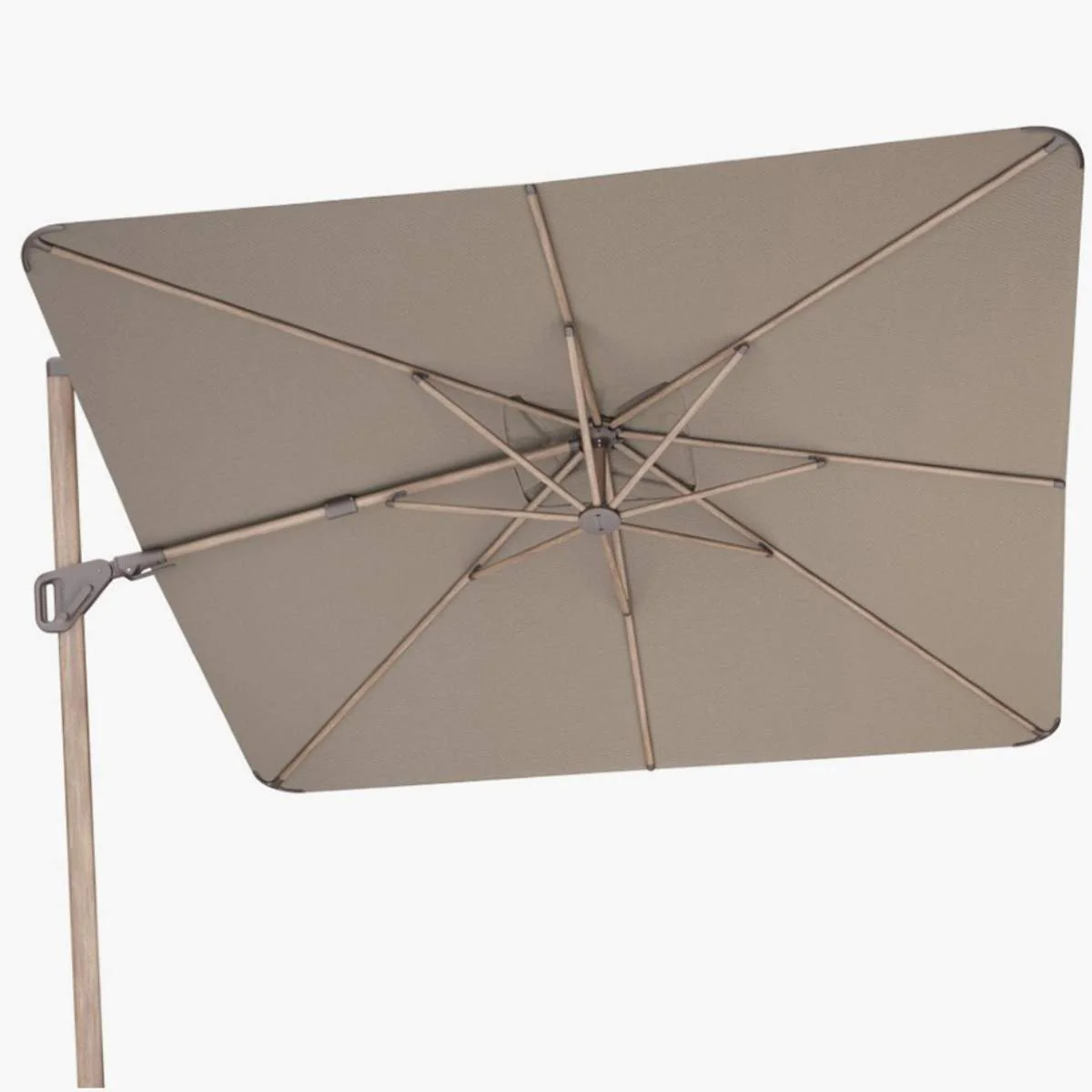 Pacific Lifestyle Nexus T2 Premium Mocha / Havana Taupe Free Arm Parasol