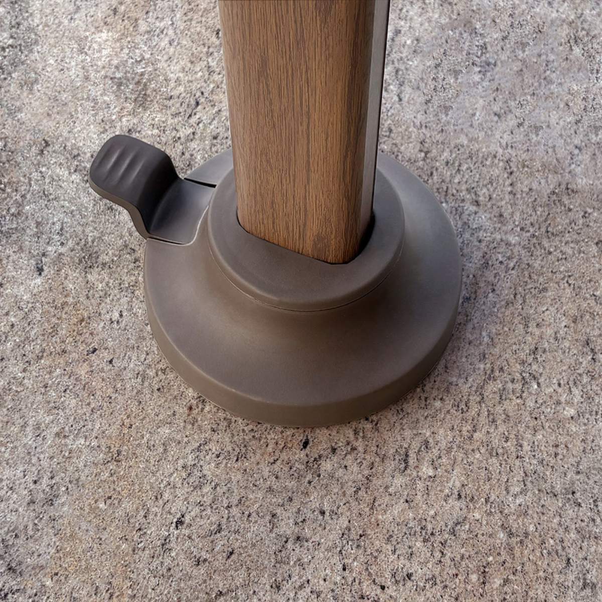 Pacific Lifestyle Nexus T2 Premium Mocha / Havana Taupe Free Arm Parasol - Image 8