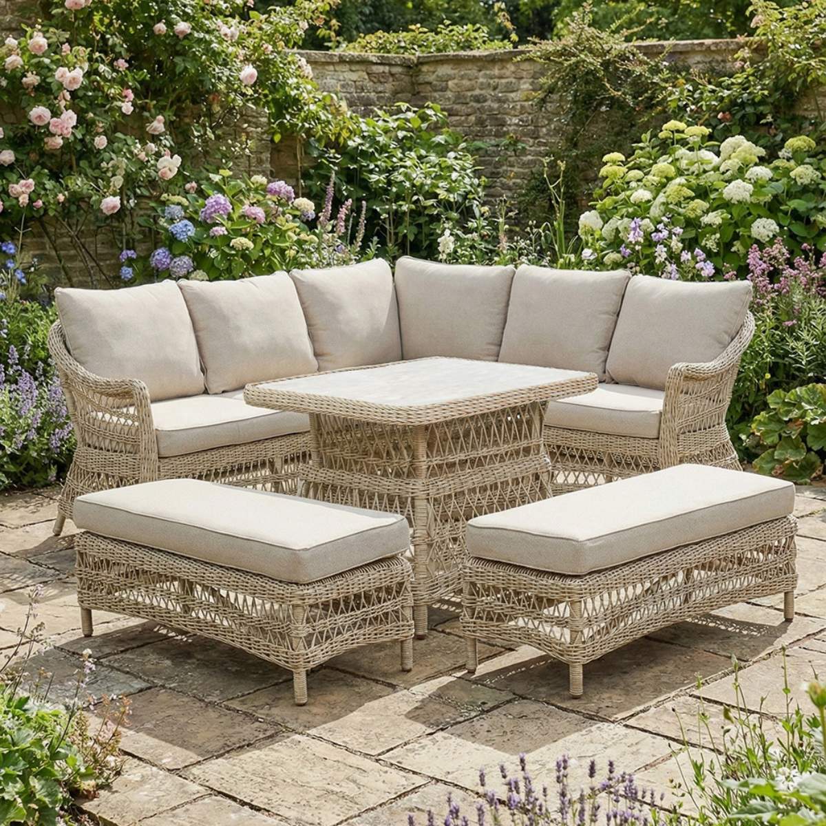 Pacific Lifestyle Pattaya Outdoor Corner Seating Set - Image 12