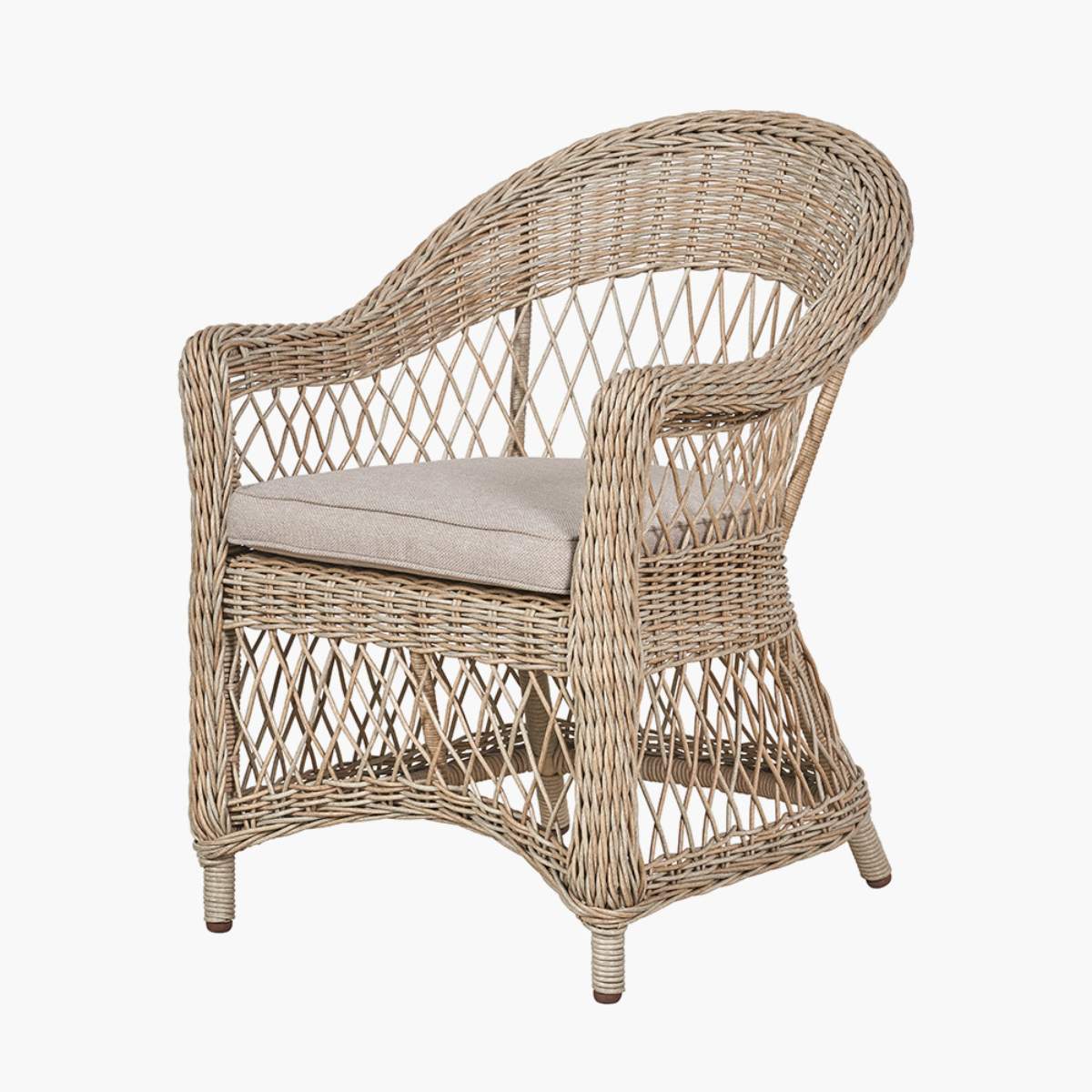 Pacific Lifestyle Pattaya Outdoor Set of 2 Dining Chairs - Image 4