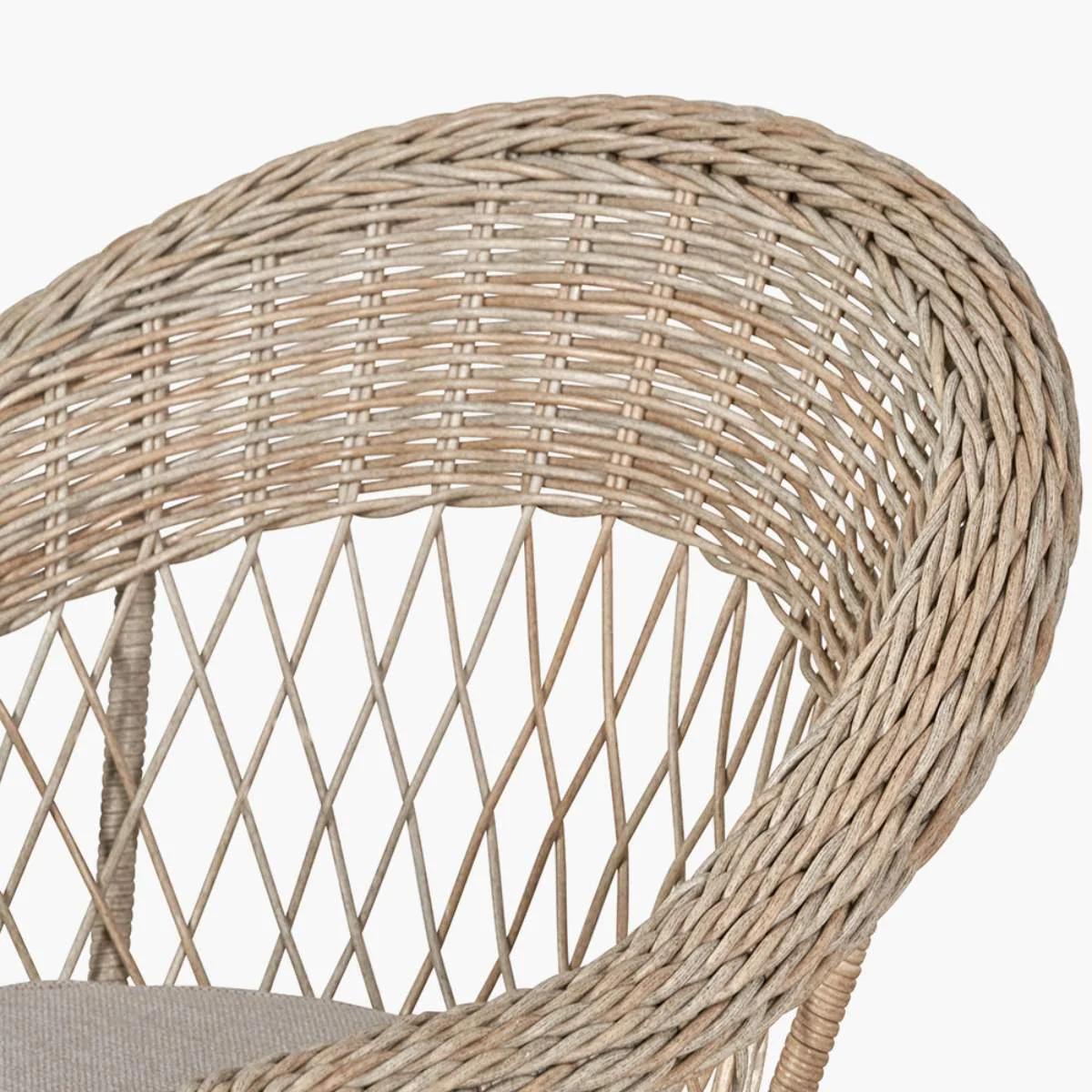 Pacific Lifestyle Pattaya Outdoor Set of 2 Dining Chairs - Image 6