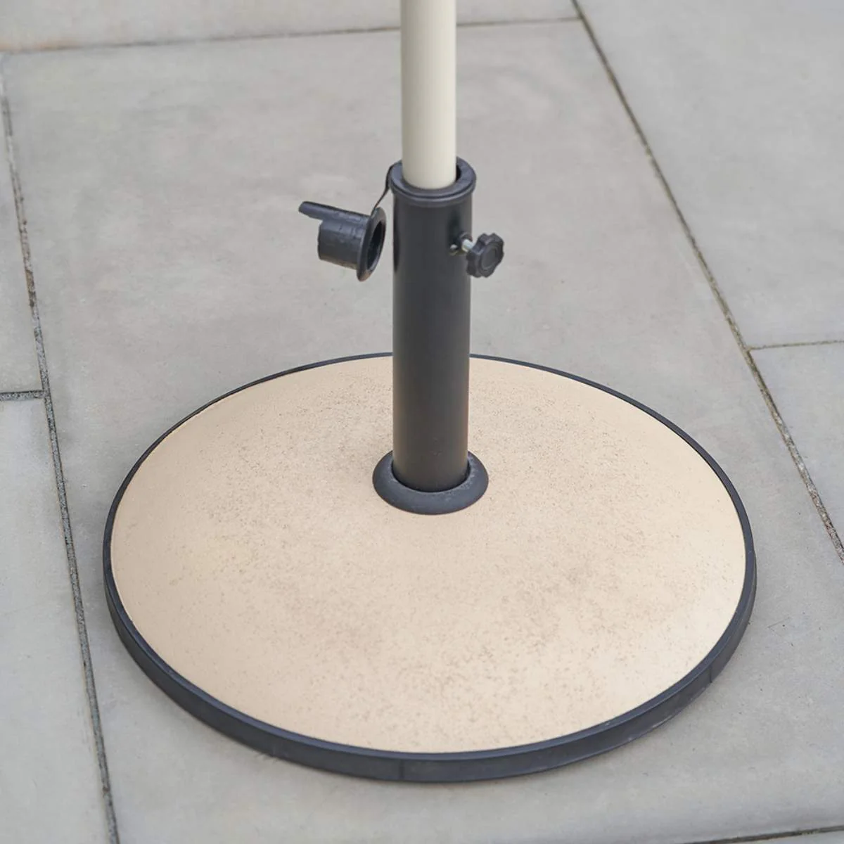Pacific Lifestyle Piemonte Sandstone Concrete 25KG Parasol Base - Image 13