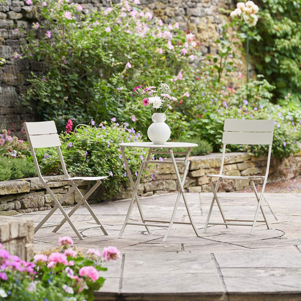 Pacific Lifestyle Rennes Putty Outdoor Bistro Set - Image 20