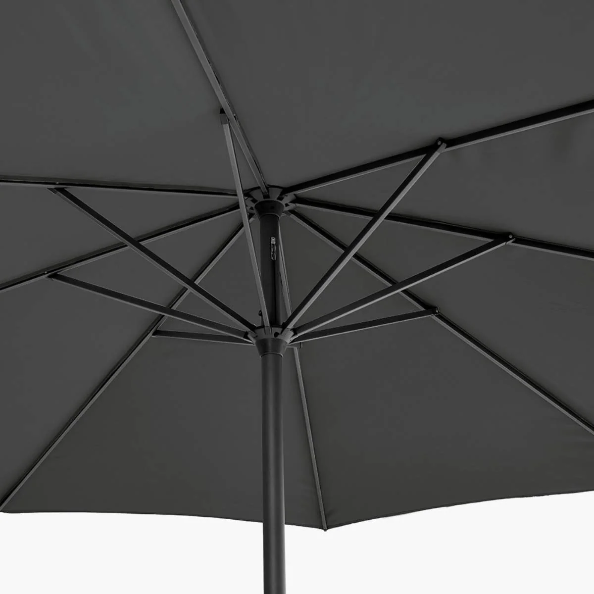 Pacific Lifestyle Riva 3.5m Round Anthracite Parasol - Image 2