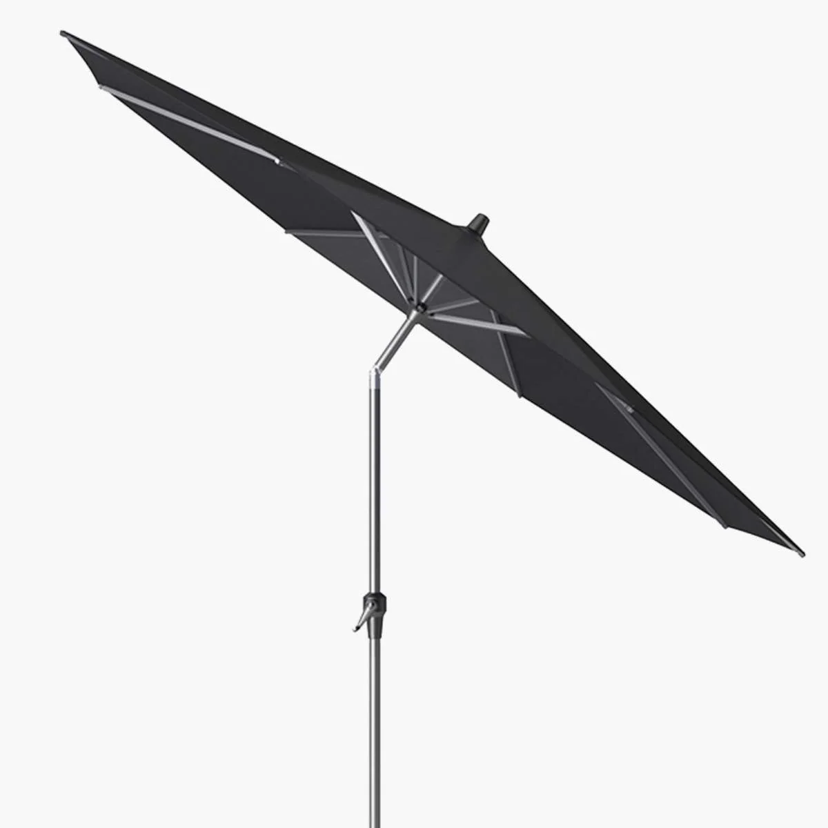 Pacific Lifestyle Riva 3m Round Anthracite Parasol - Image 2