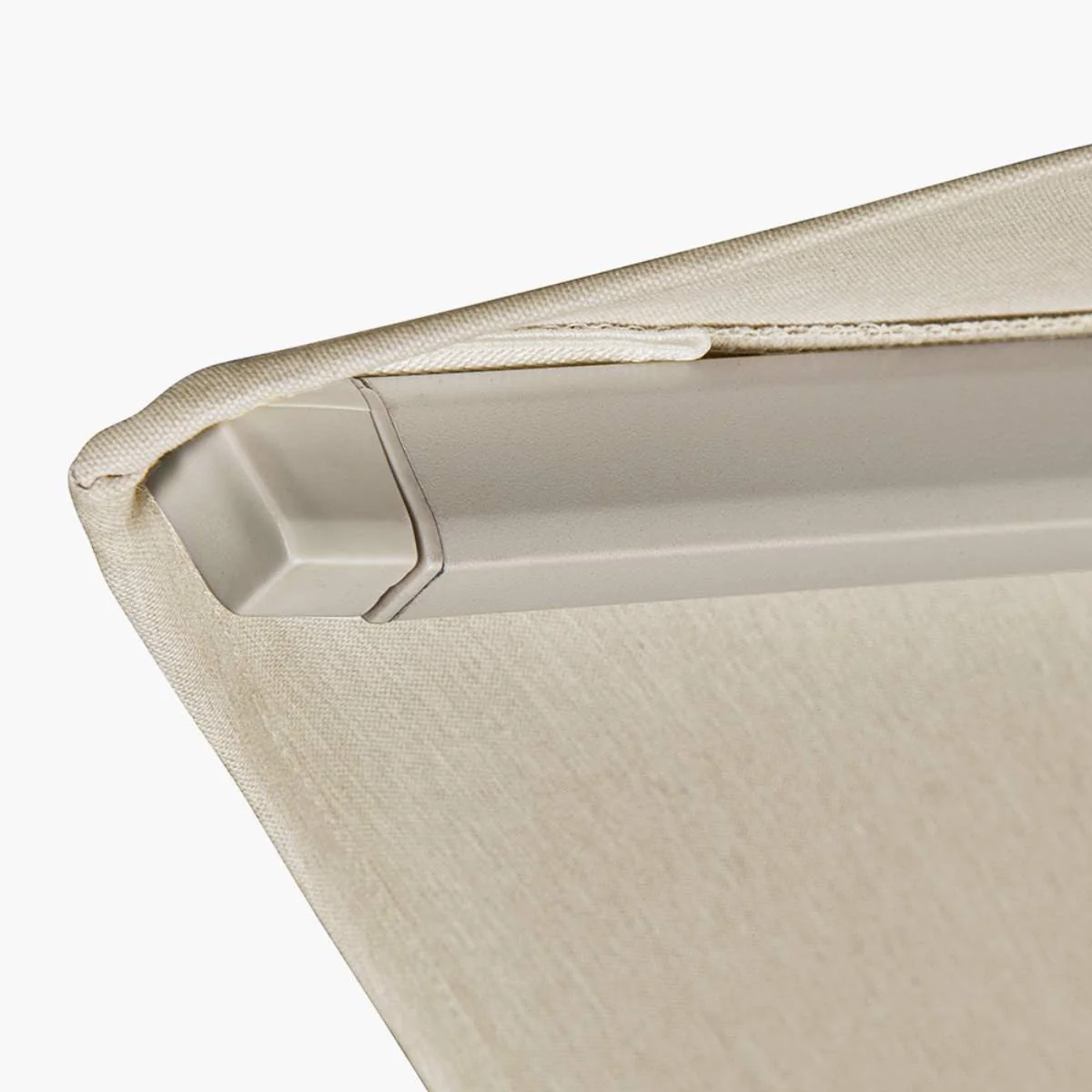 Pacific Lifestyle Riva 3m Round Sandstone / Champagne Parasol - Image 4