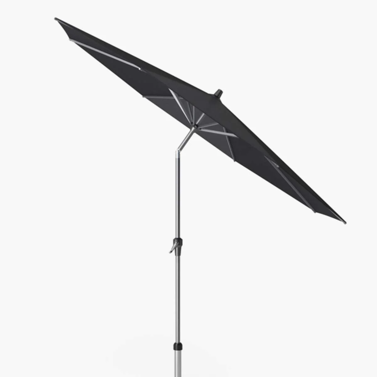 Pacific Lifestyle Riva Premium 3m Round Faded Black Parasol - Image 2