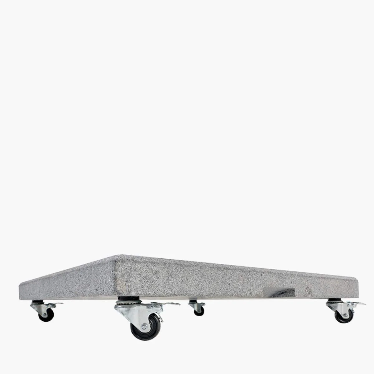 Pacific Lifestyle Salerno Hammered Grey Granite 90KG Wheeled Parasol Base - Image 5