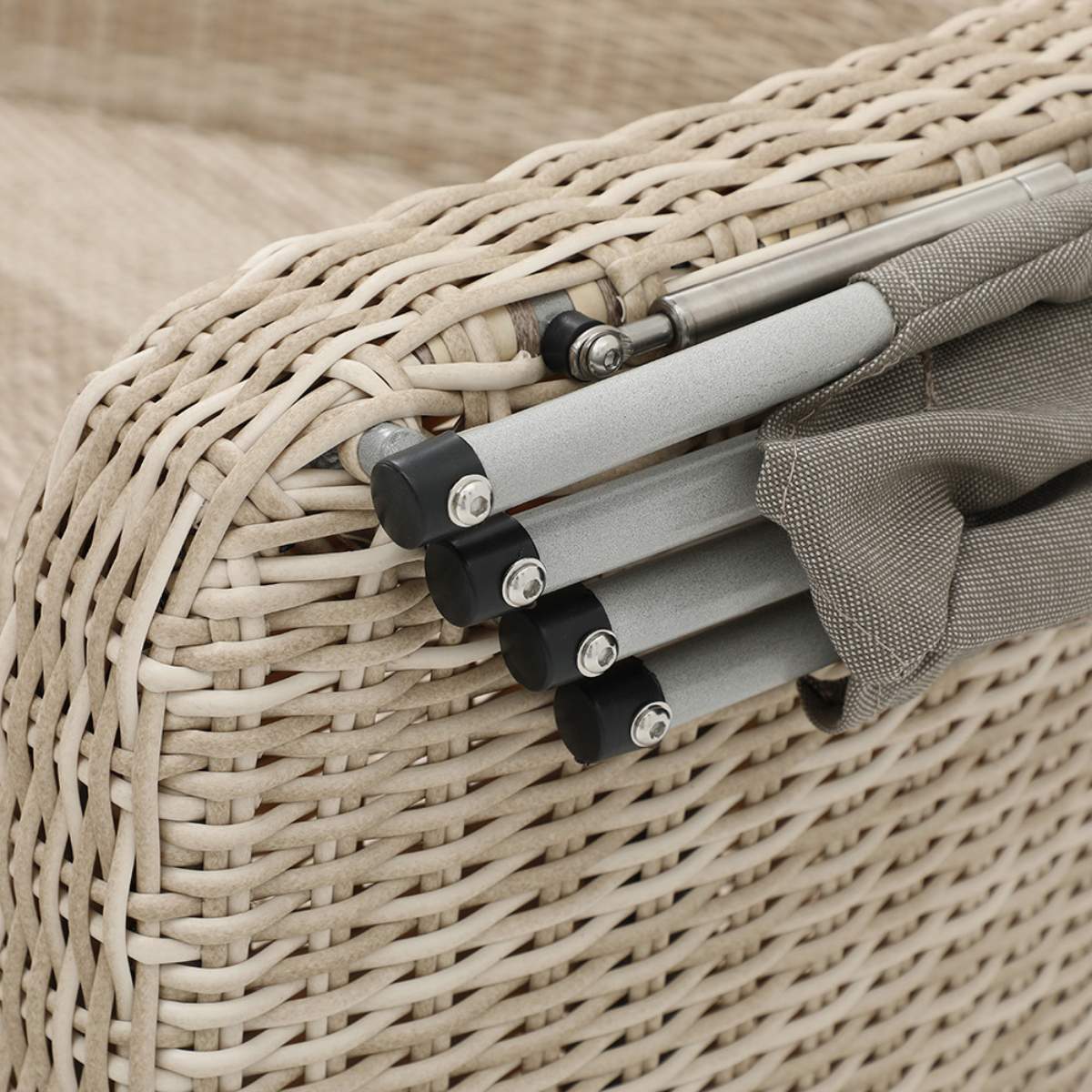 Pacific Lifestyle Sandy Beige Bermuda Day Bed - Image 13