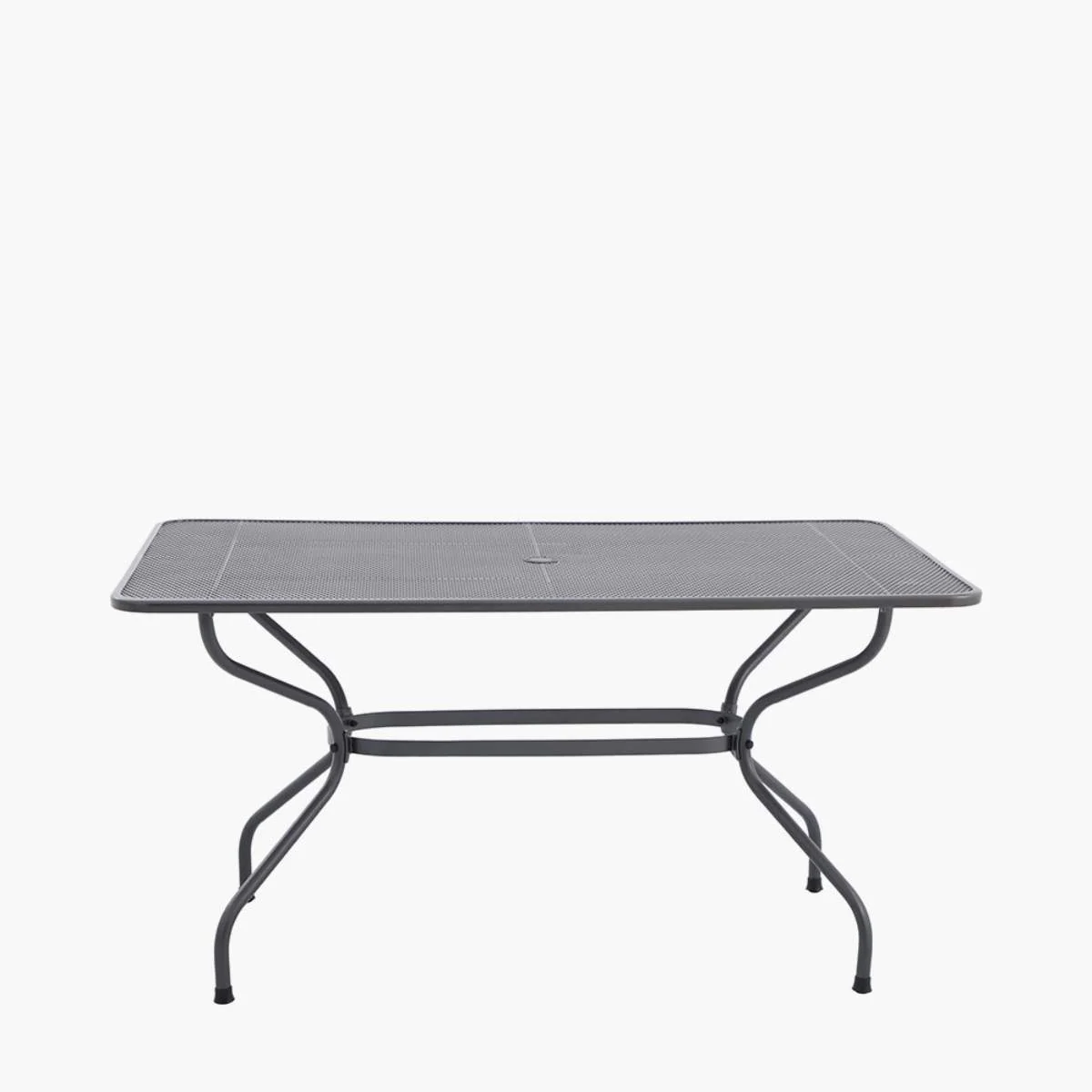 Pacific Lifestyle Savoy Bistro Set with Grey Striped/Plain Cushions - Image 6
