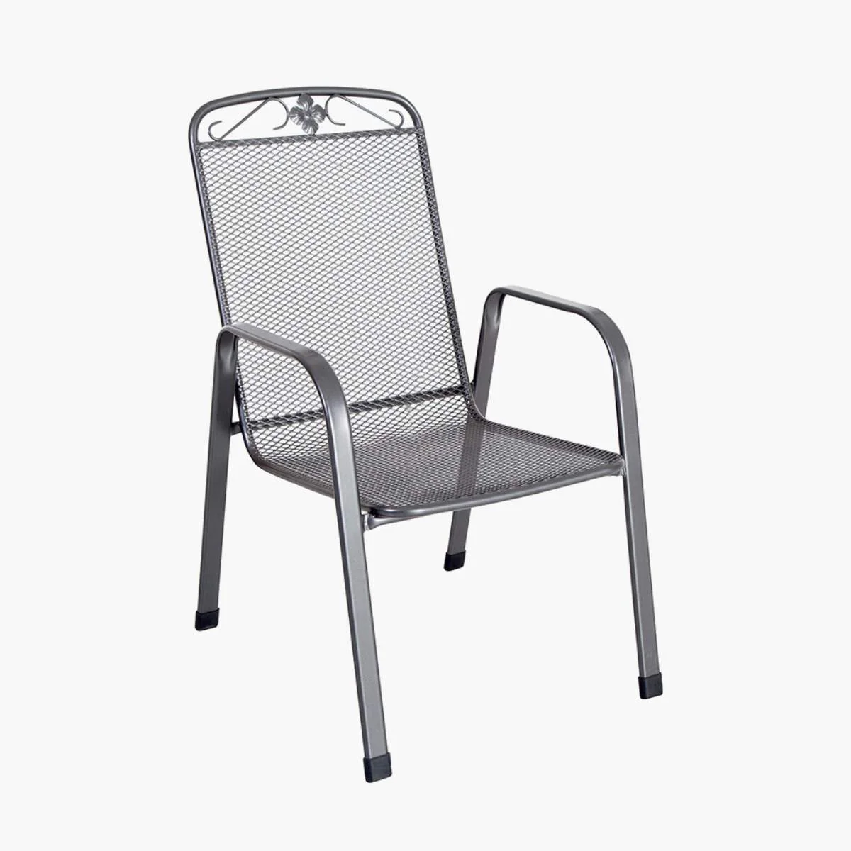 Pacific Lifestyle Savoy Bistro Set with Sage Green Striped/Plain Cushions - Image 4