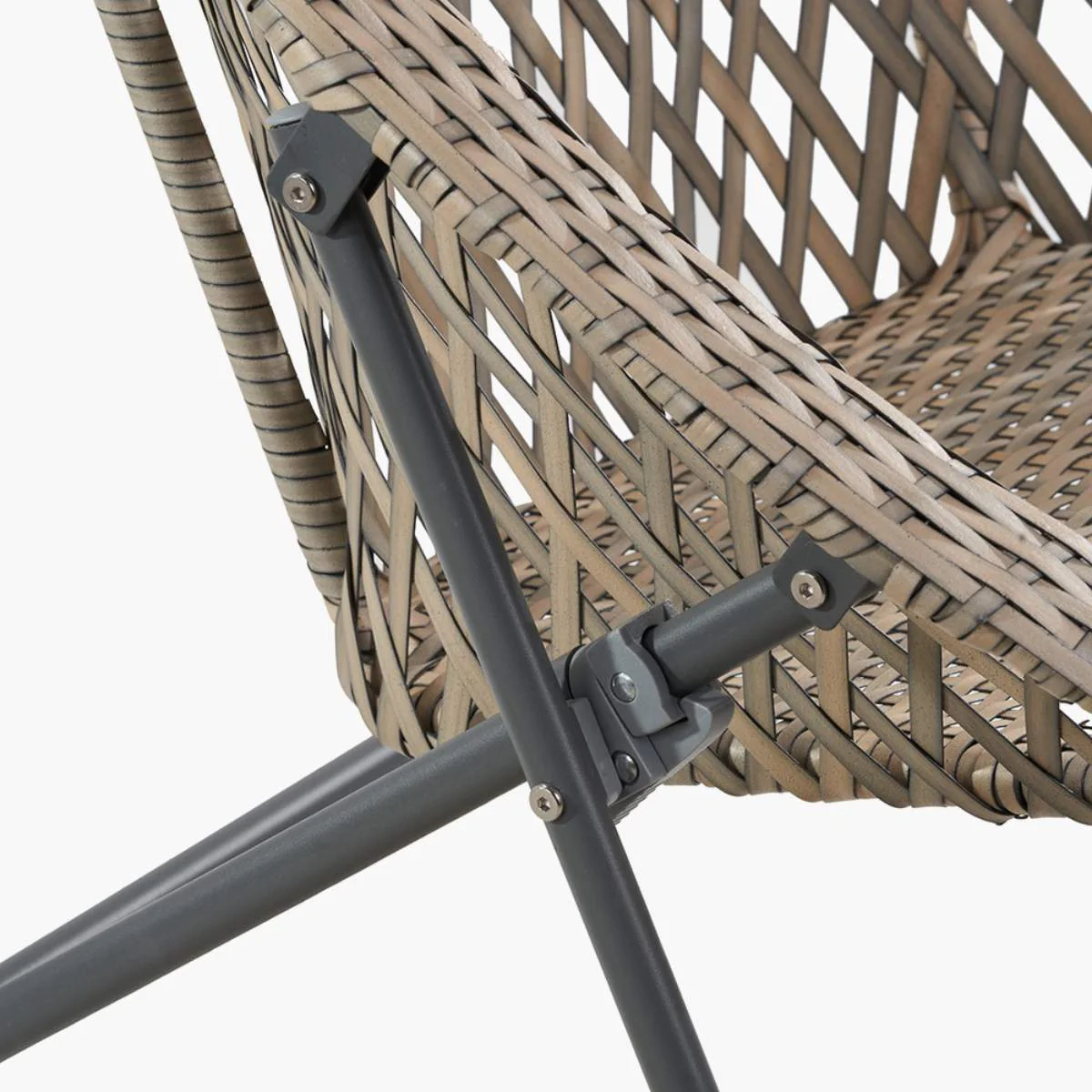 Pacific Lifestyle Tobs Outdoor Grey Foldable Loungers Set - Image 12
