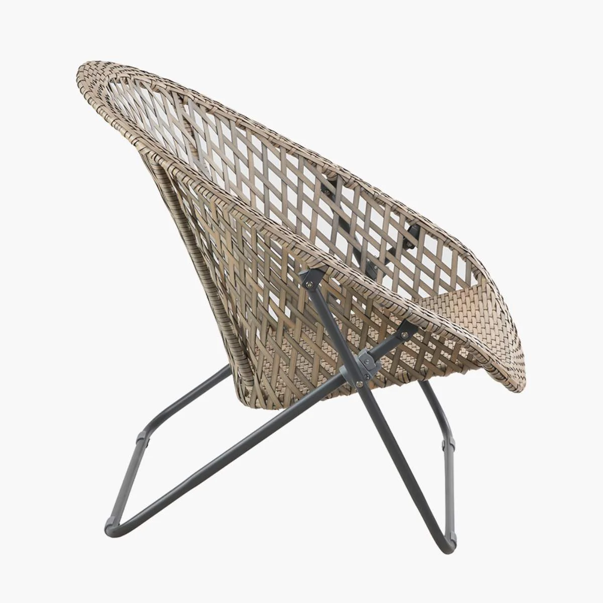 Pacific Lifestyle Tobs Outdoor Grey Foldable Loungers Set - Image 6