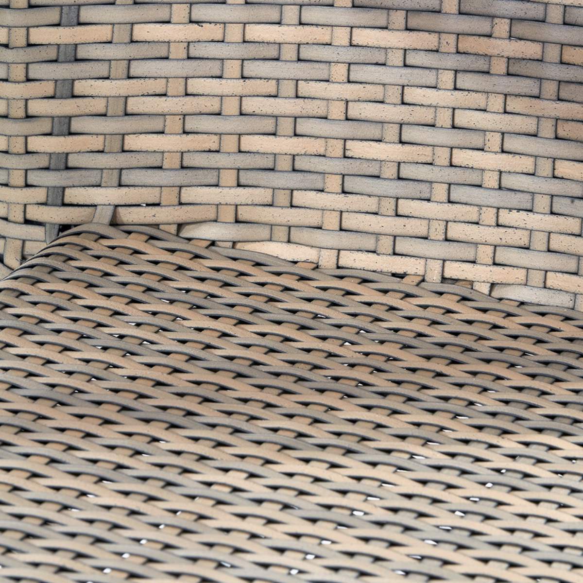 Pacific Lifestyle Tobs Outdoor Grey Synthetic Rattan Stackable Bistro Set - Image 13