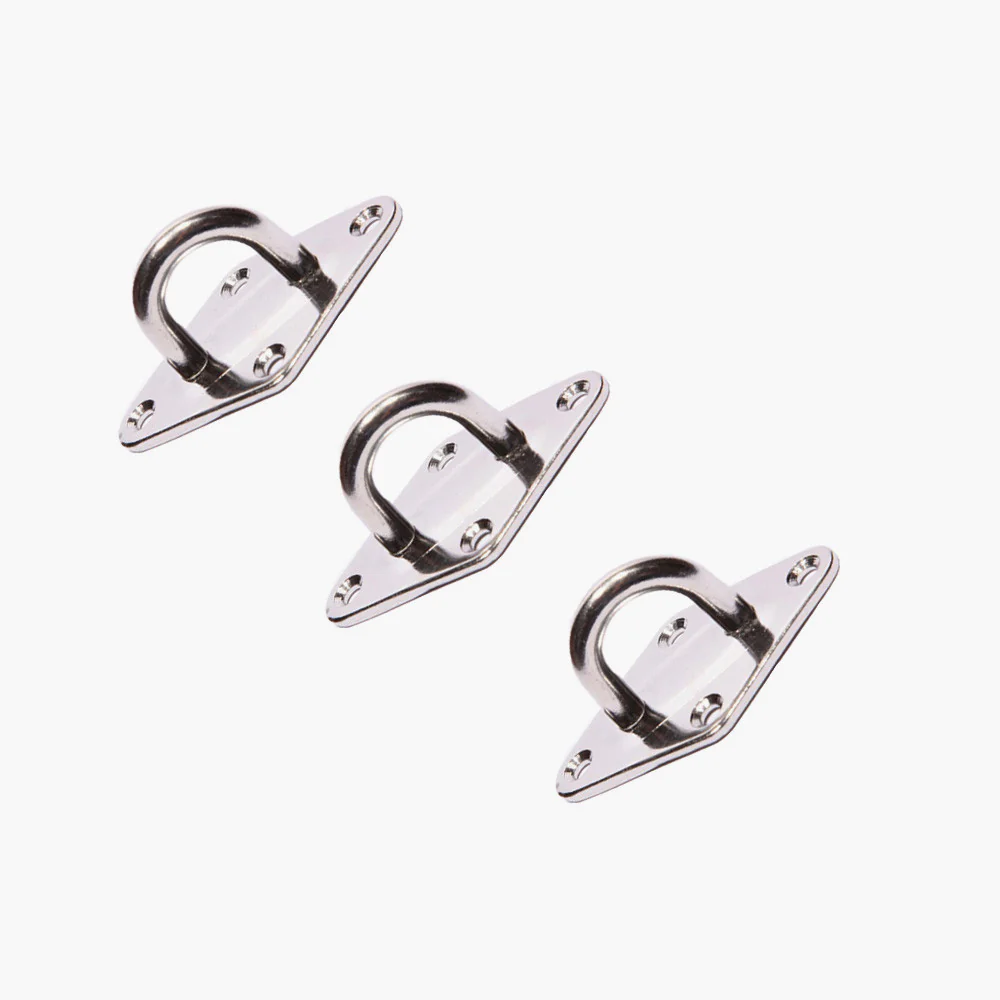 Pacific Lifestyle Triangle Shade Sail Mounting Set - Stainless Steel - Image 4
