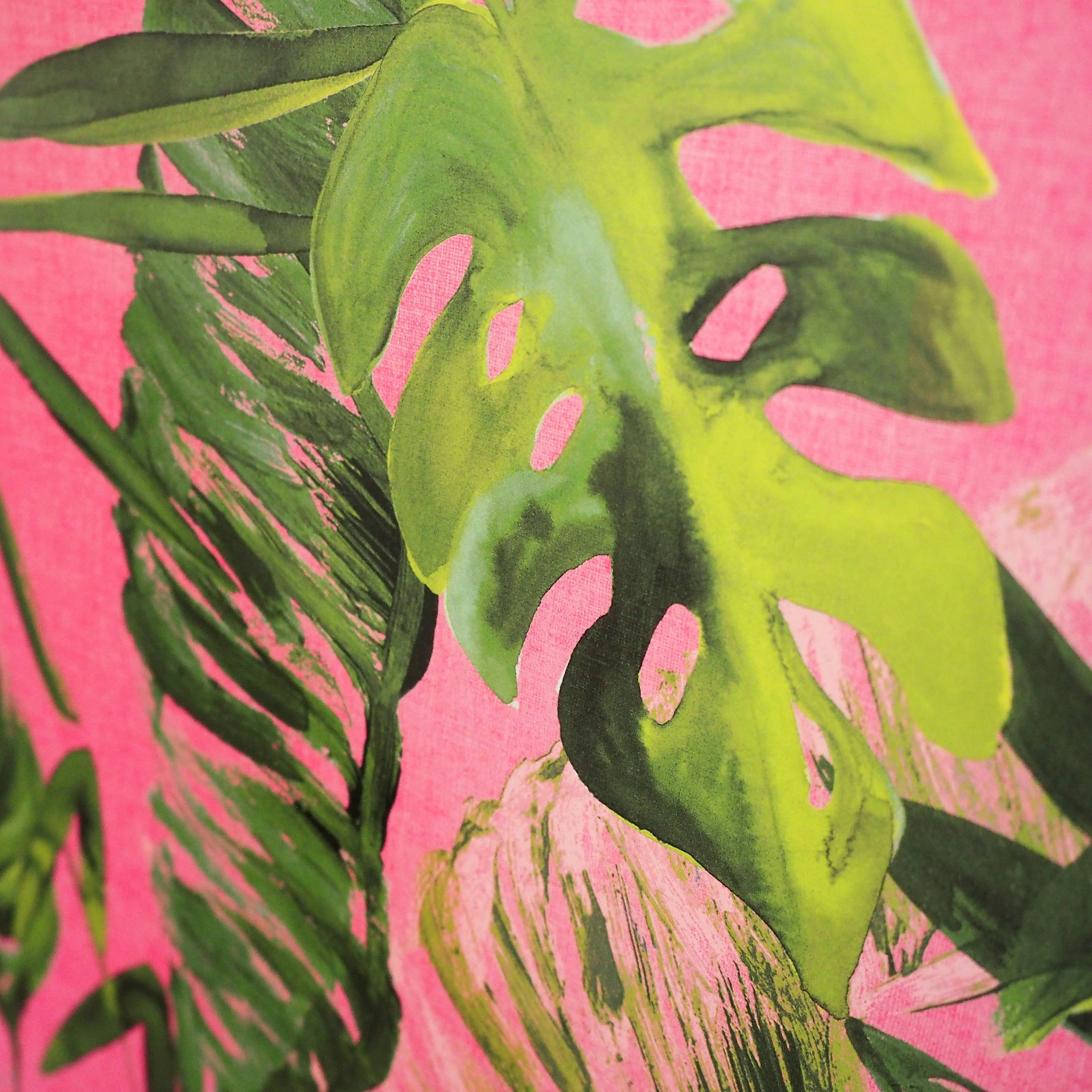 Ohpopsi Palmera Wallpaper - Fuchsia - Image 2