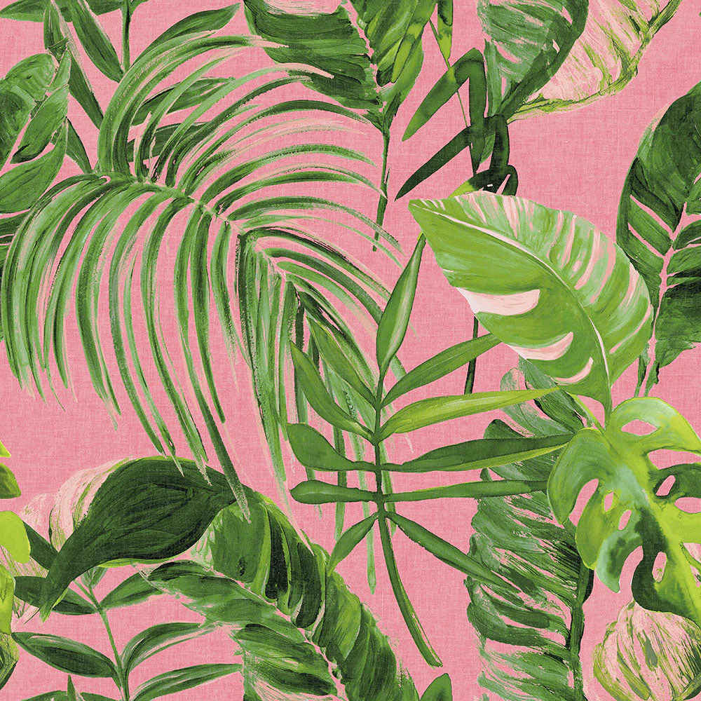 Ohpopsi Palmera Wallpaper - Fuchsia - Image 3