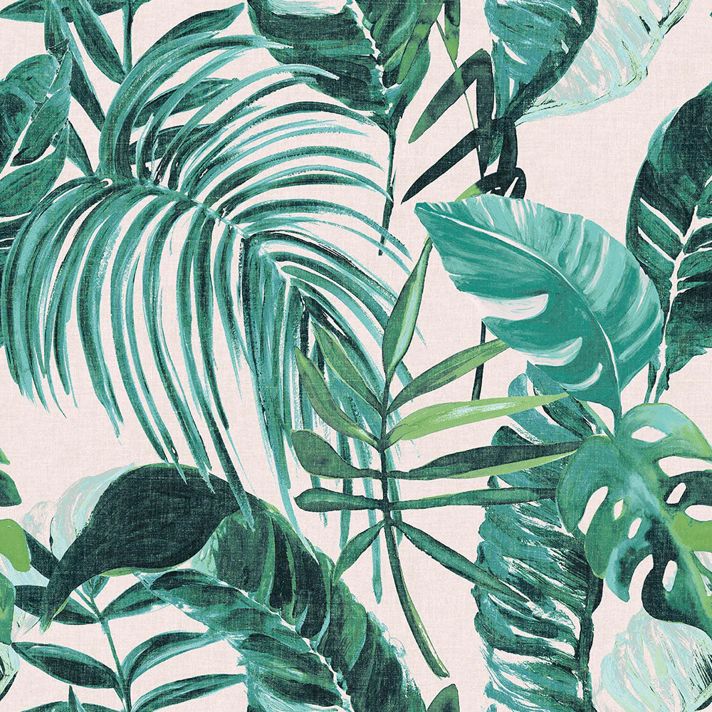 Ohpopsi Palmera Wallpaper - Turquoise - Image 2