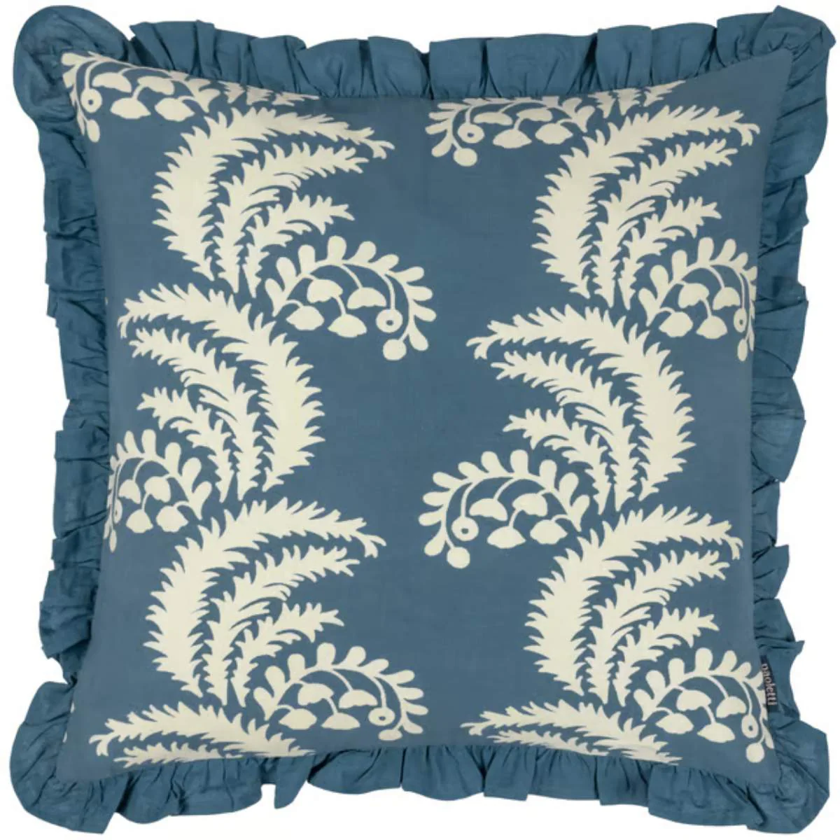 Paoletti Montrose Pleated Floral Cushion Cover