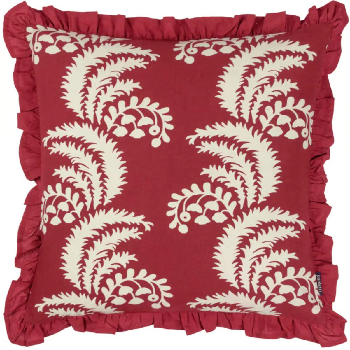 Paoletti Montrose Pleated Floral Cushion Cover - Image 5