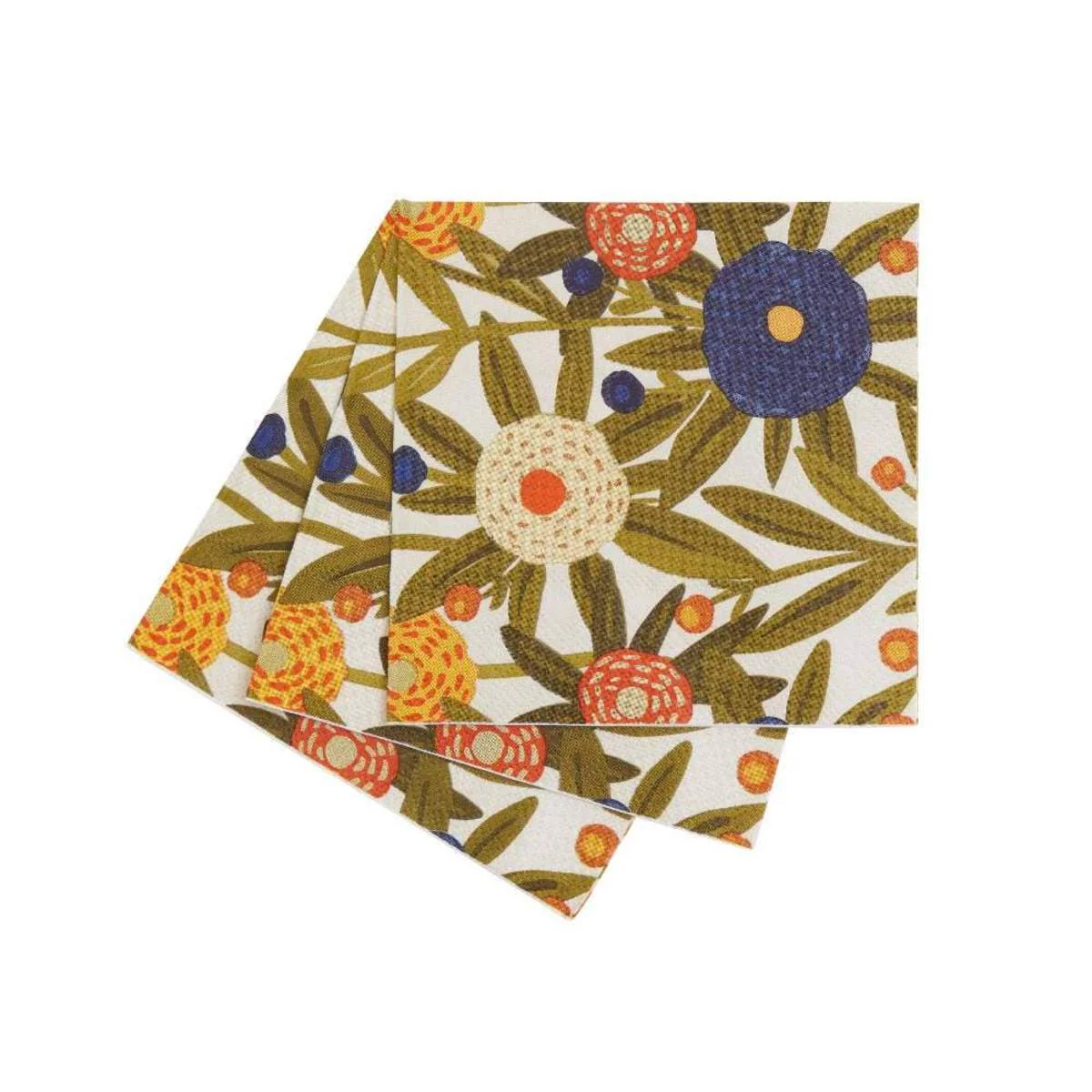 Passiflora Harvest Sunshine Paper Cocktail Napkins, pack of 20