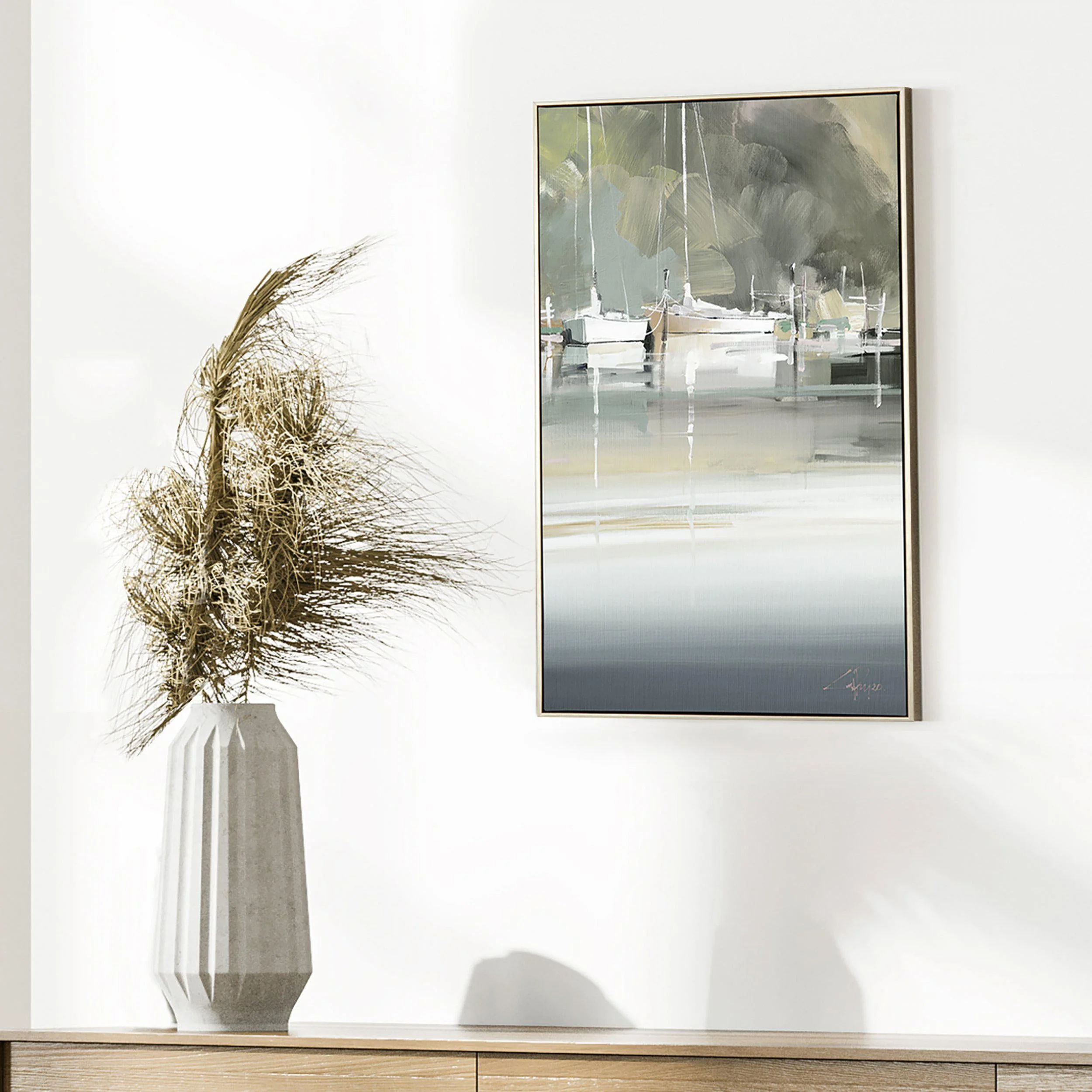 Art Marketing Peaceful Mooring Picture - Image 2