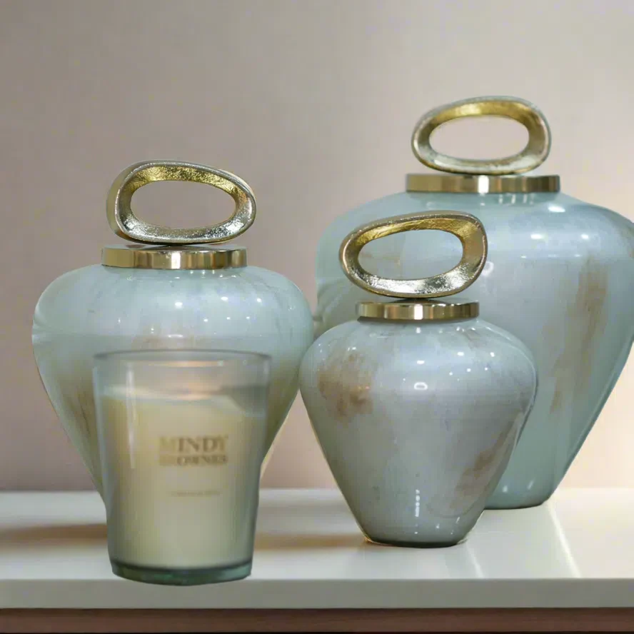 Mindy Brownes Pearl Decorative Jar - Image 2