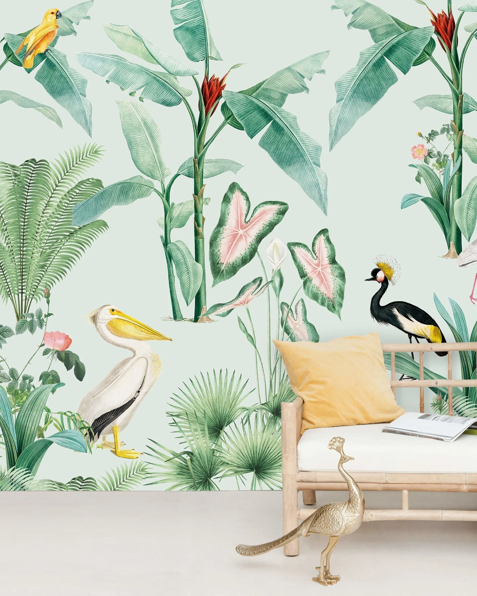 Creative Lab Amsterdam Pelican Wallpaper Mural - Image 5