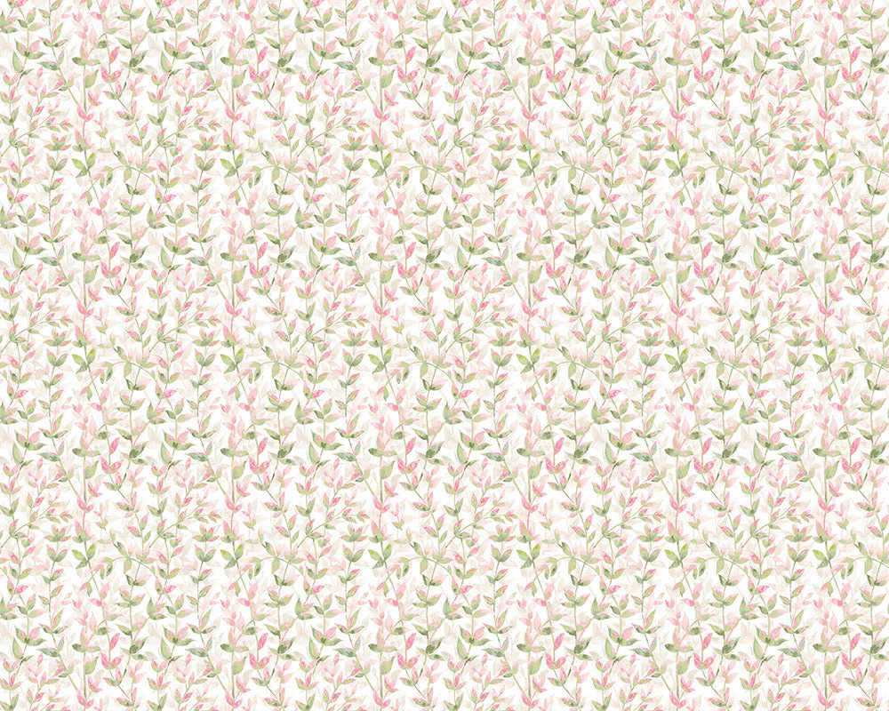 Ohpopsi Pomponette Wallpaper - Apple Blossom - Image 3