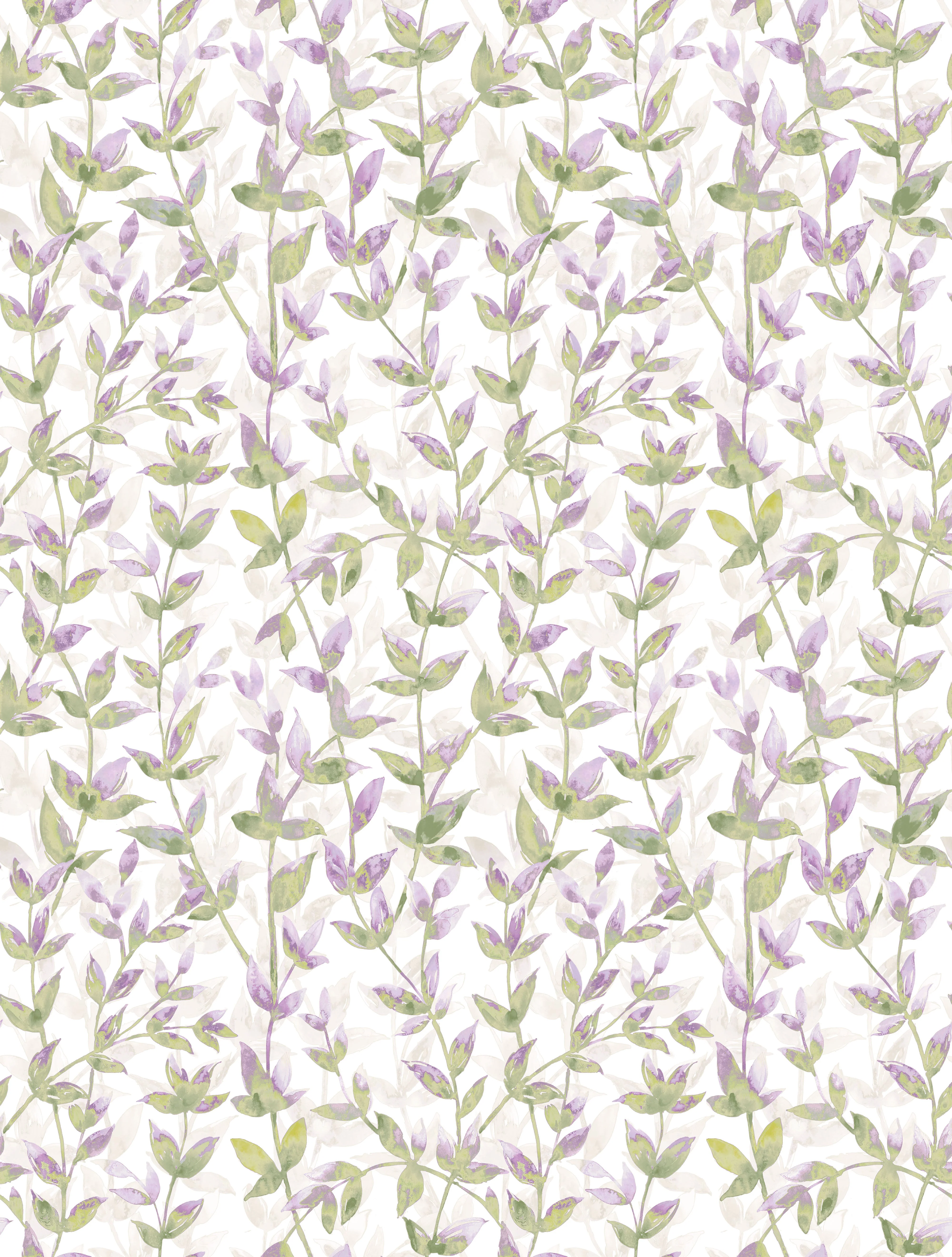 Ohpopsi Pomponette Wallpaper - Heather Asparagus - Image 2