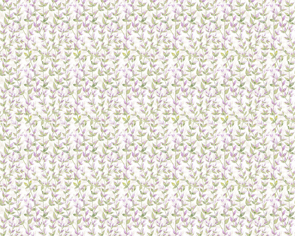 Ohpopsi Pomponette Wallpaper - Heather Asparagus - Image 3