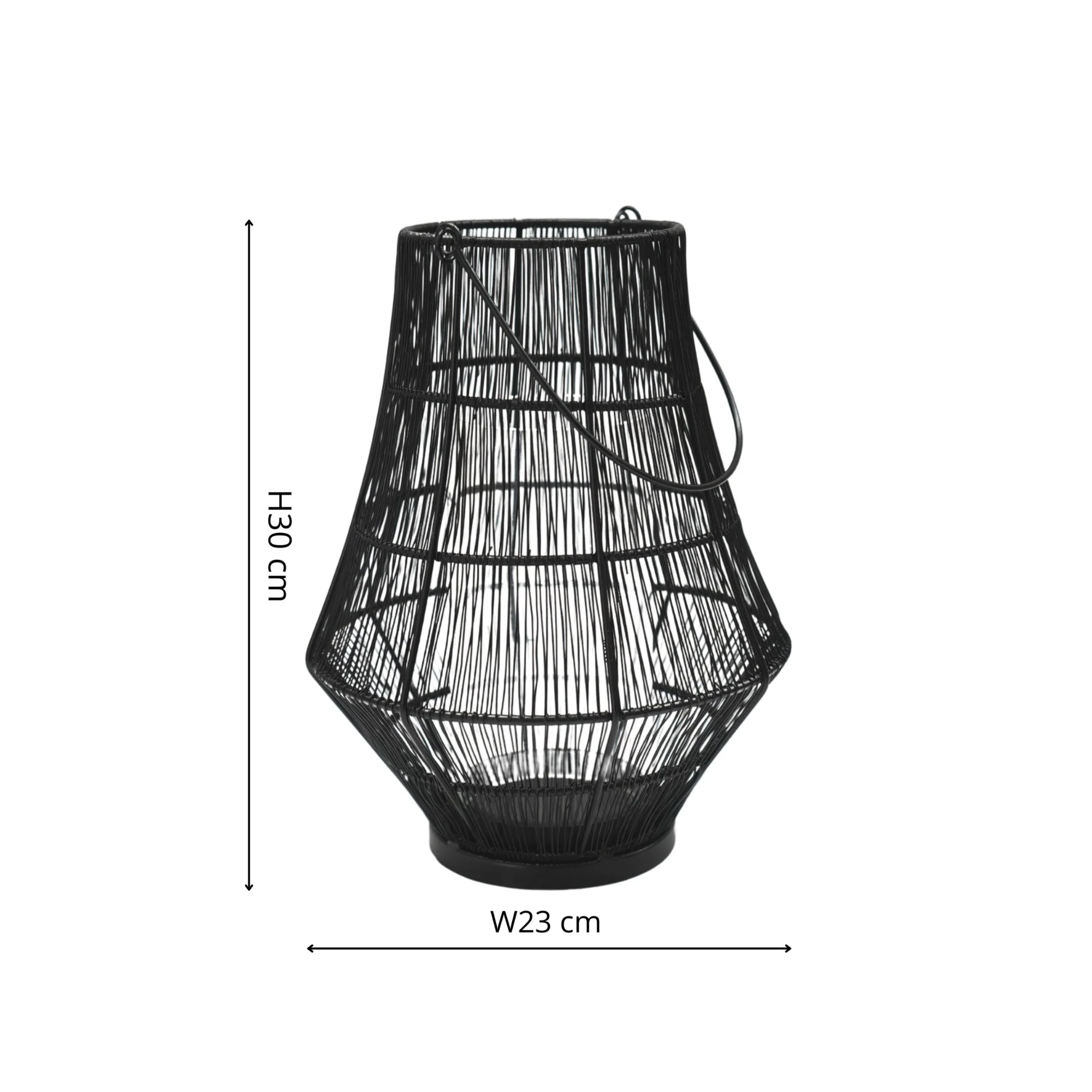 Ivyline Portofino Curve Wirework Lantern - Image 8