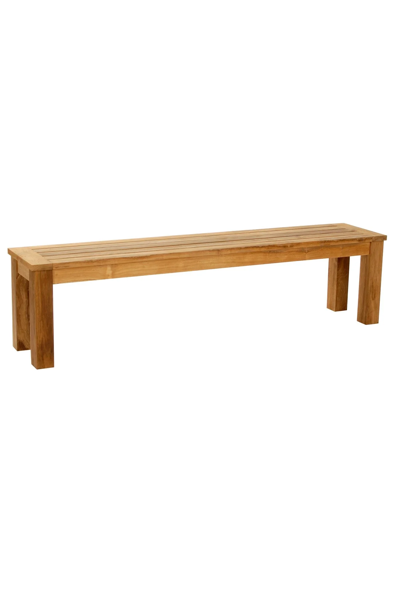 PR Home Antibes Outdoor Dining Bench – 170cm – Teak - Image 2