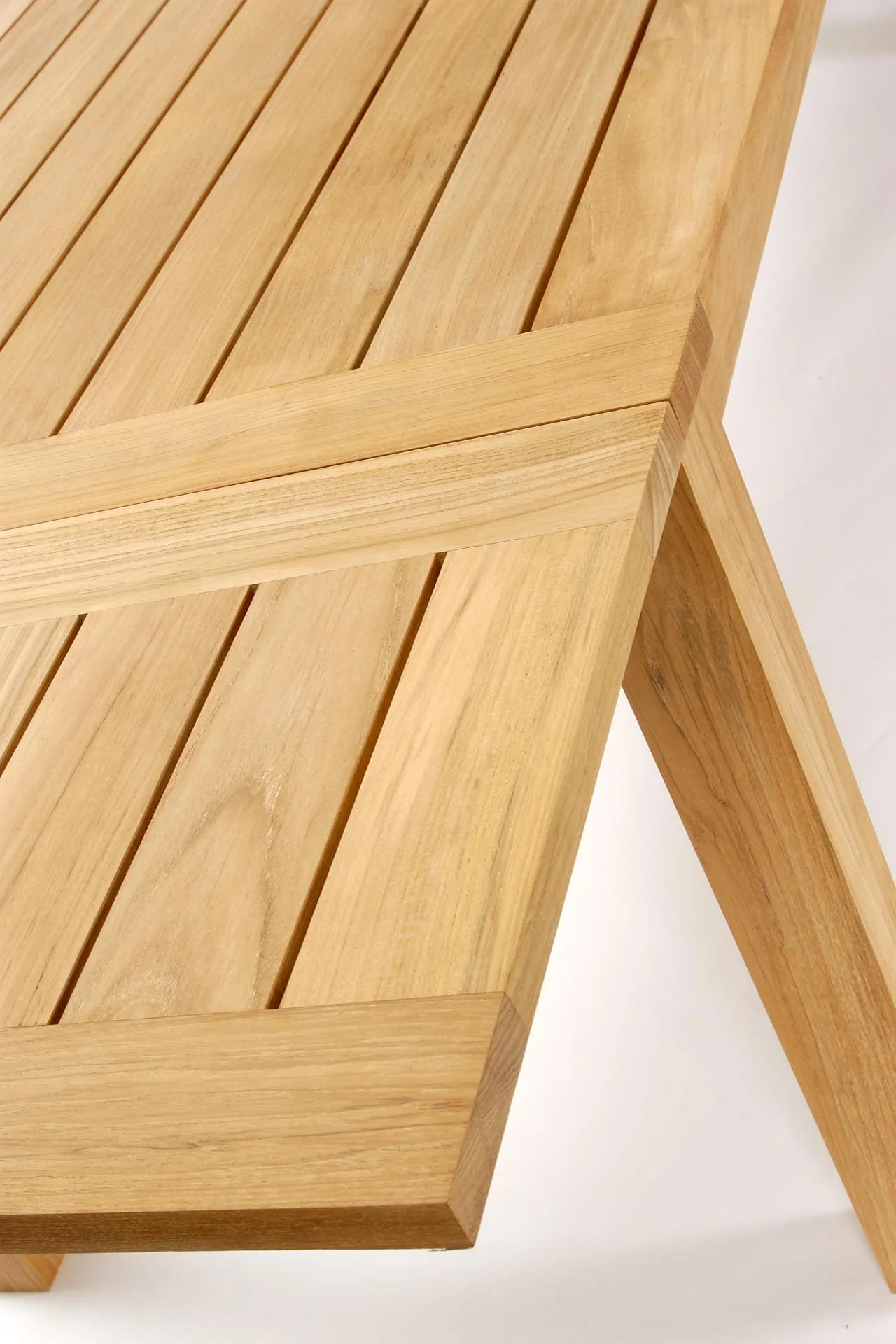 PR Home Antibes Outdoor Dining Table – 210 x 85cm Rectangular – Teak - Image 4
