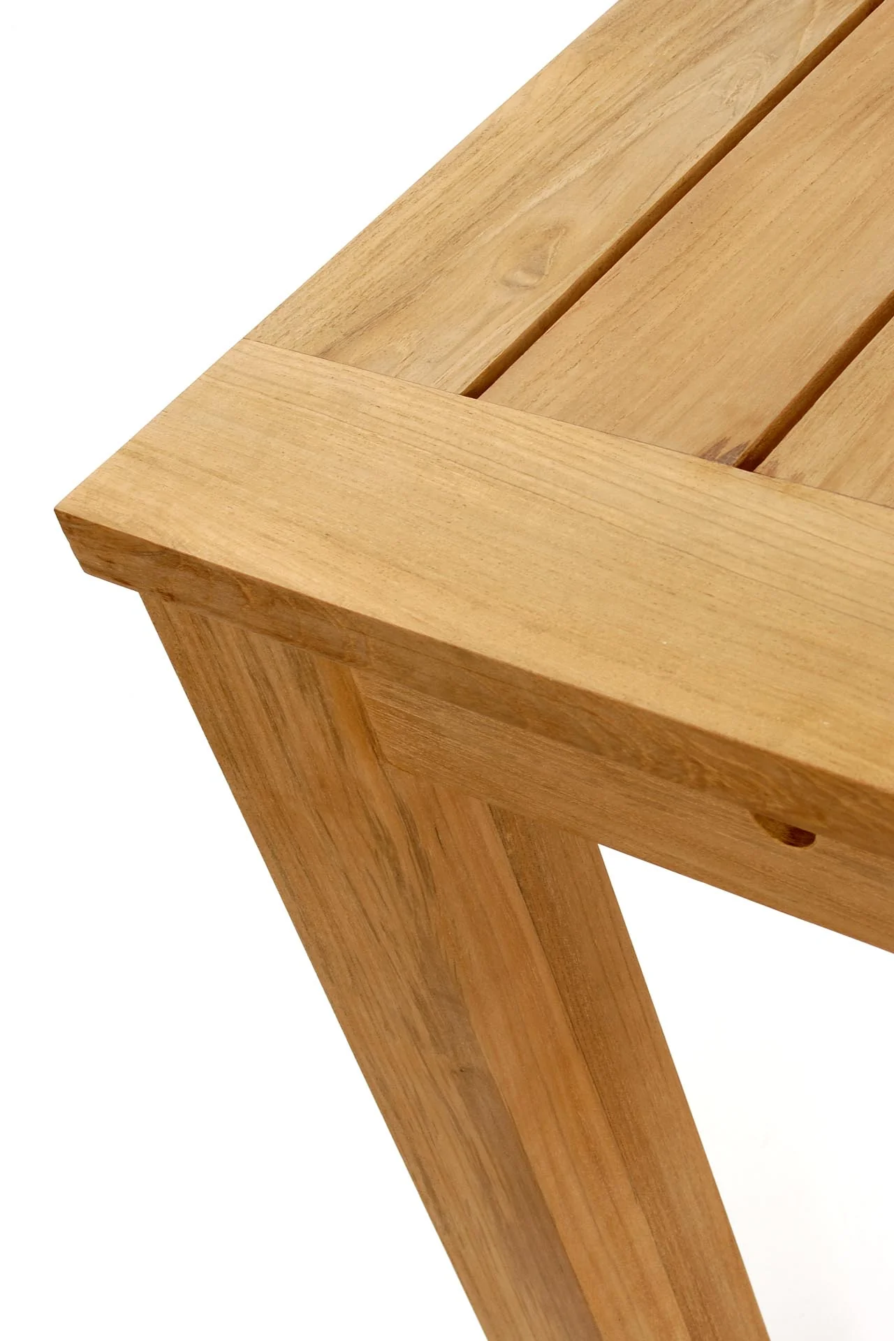 PR Home Antibes Outdoor Dining Table – 210 x 85cm Rectangular – Teak - Image 7