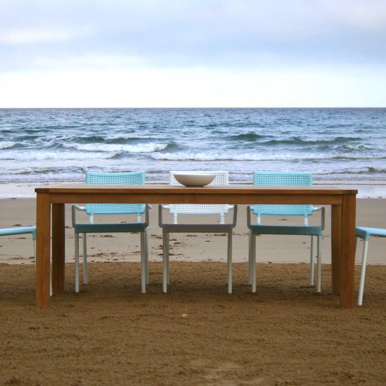 PR Home Antibes Outdoor Dining Table – 210 x 85cm Rectangular – Teak - Image 9